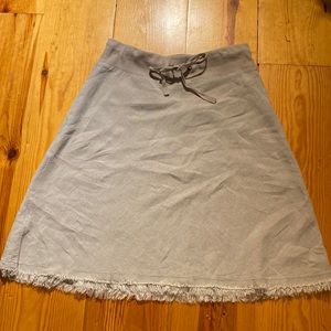 Eileen Fisher linen skirt